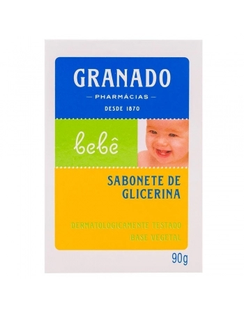 SABONETE GLICERINADO BEBE 90G GRANADO