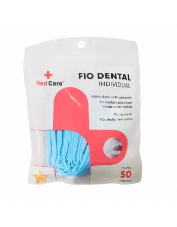 FIO DENTAL COM HASTE COM 50 SUPERMEDY