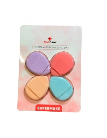 ESPONJA PARA MAQUIAGEM COM 4 UN SUPERMEDY