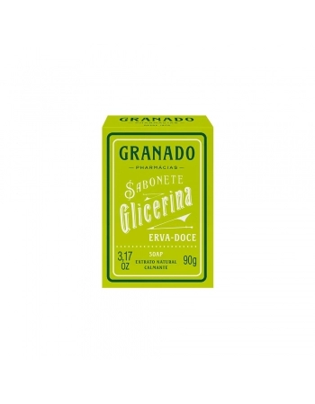 SABONETE GLICERINADO ERVA DOCE 90G GRANADO