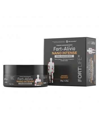 FORT-ALIVIO NANO INTENSE CBA + MAGNESIO 120G FORTLIFE
