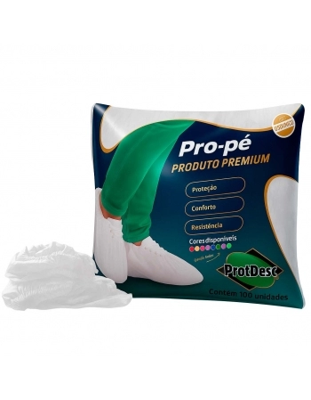 PRO PE SAPATILHA 20GM2 BCO PROTCLEAN PCT 100 UN