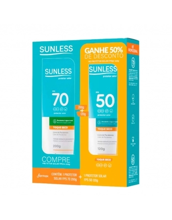 KIT SUNLESS FPS70 200G+FPS50 120G