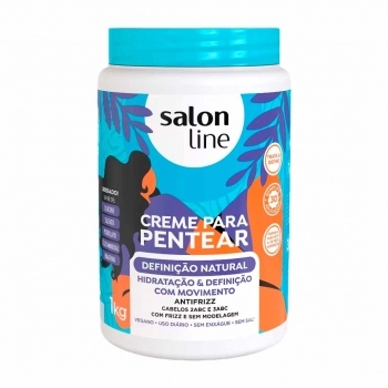 CREME DE PENTEAR DEFINICAO NATURAL 1KG SALON LINE