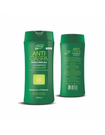 SHAMPOO ANTI CASPA REFRESCANTE 200ML PHARMATURA