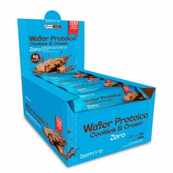 BARRA PROTEIN WAFER COOKIES ZERO 25G BEM ME