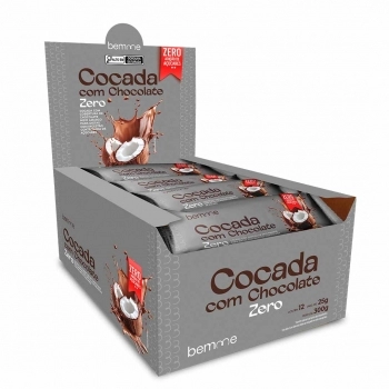 BARRA CEREAL COCADA C/ CHOCOLATE ZERO 25G BEM ME