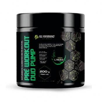 FULL PERFORMANCE PRE WORKOUT LIMAO 200G