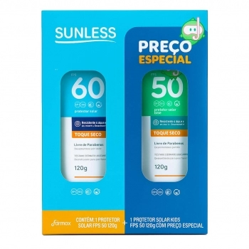 KIT SUNLESS FPS60 + KIDS FPS50