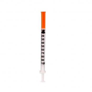 SERINGA INSULINA 1ML C/ AGULHA 8X0,30 INJEX