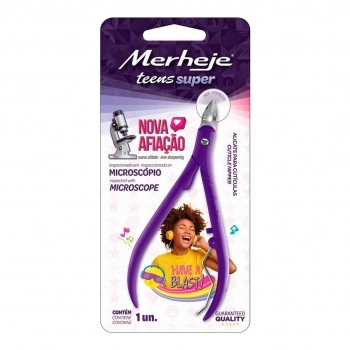 ALICATE PARA CUTICULA TEENS VIOLETA MEREJE