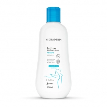 SABONETE INTIMO NEUTRO 200ML HIDRADERM..