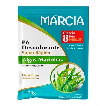 PO DESCOLORANTE ALGAS MARINHAS 8G MARCIA