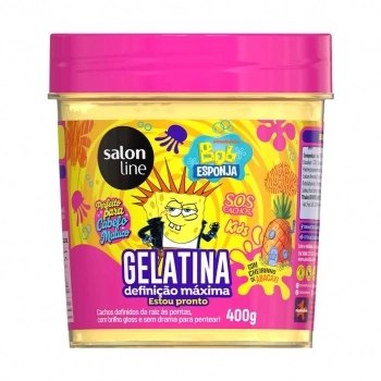 GELATINA SOS BOB ESPONJA 400GR SALON LINE