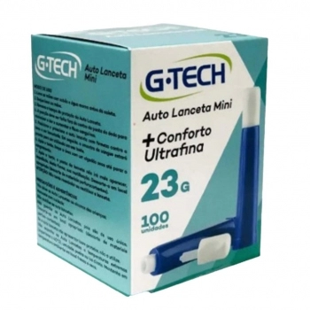 AUTO LANCETA G TECH 23G C/100UN