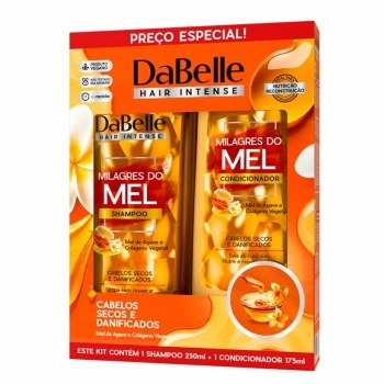 KIT SHAMPOO 250ML + COND 175 ML LISO ARRASADOR DABELLE