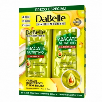 SHAMPOO ABACATE NUTRITIVO 250ML DABELLE