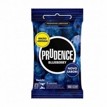 PRESERVATIVO PRUDENCE BLUEBERRY