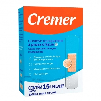 CURATIVO A PROVA DA AGUA C/15 UN CREMER