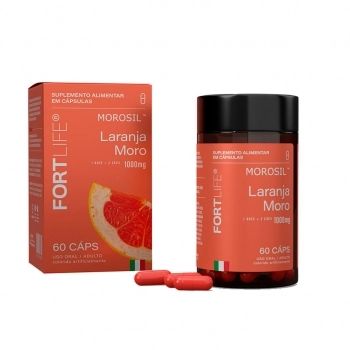 MOROSIL LARANJA MORO 1000MG C/ 60 CAPS FORTLIFE