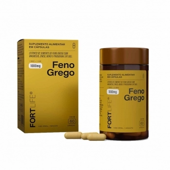 FENO GREGO 1000MG C/ 60 CAPS FORTLIFE