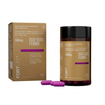 DUO-XIDIL FEMME 1000MG C/ 60 CAPS FORTILIFE