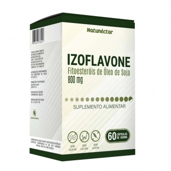 ISOFLAVONA 500MG C/60CPS NATUNECTAR