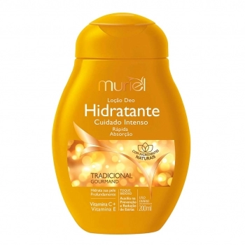 LOCAO HIDRATANTE CORPORAL MURIEL TRADICIONAL ACAO DES 200ML