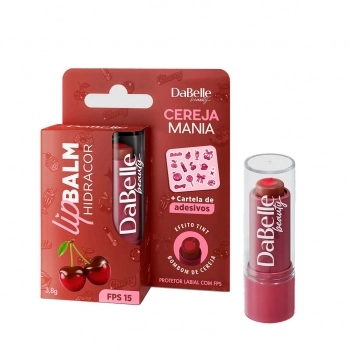 DABELLE BEAUTY LIP BALM CEREJA MANIA - COR 03 BOMBOM DE CEREJA