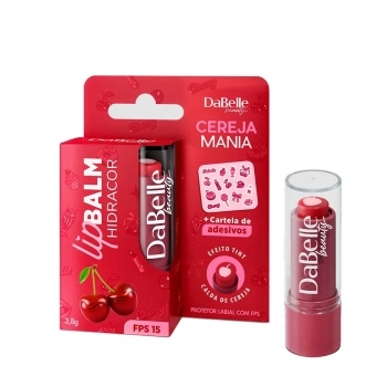 DABELLE BEAUTY LIP BALM CEREJA MANIA - COR 02 CALDA DE CEREJA