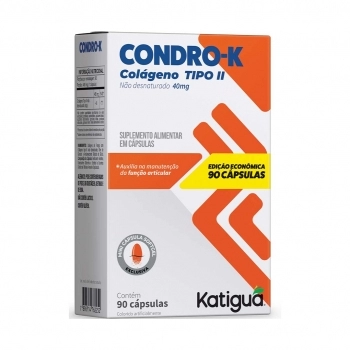CONDRO-K COLAGENO TIPO II C/ 90 CAPS KATIGUA