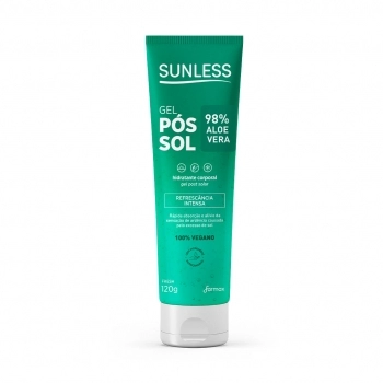 LOCAO POS SOL ALOE VERA SUNLESS 120ML