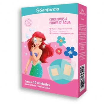 CURATIVO A PROVA D AGUA ARIEL COM 10 UN SANFARMA