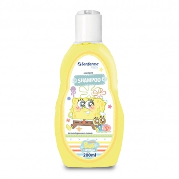 SHAMPOO BOB ESPONJA BABY 200ML SANFARMA