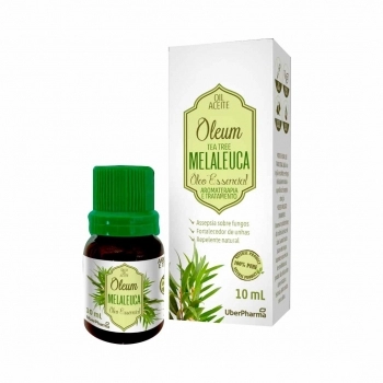 MELALEUCA TEA TREE OLEO ESSENCIAL OLEUM FR 10 ML UBERPHARMA
