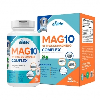 MAG 10 - 10 MAGNESIOS 660MG 90 CAPSULAS