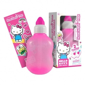 DISPOSITIVO P/ LAVAGEM NASAL NOSEWASH MAX 240ML - HELLO KITTY HELLO KITTY AND FRIENDS