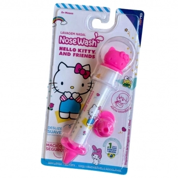 DISPOSITIVO P/LAVAGEM NASAL NOSEWASH 10ML - HELLO KITTY AND FRIENDS