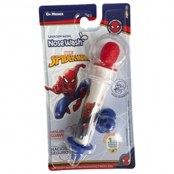DISPOSITIVO P/LAVAGEM NASAL NOSEWASH 10ML - SPIDERMAN