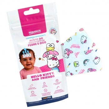 FEVER FRESH COMPRESSA REFRESCANTE HELLO KITTY C/2 UNID