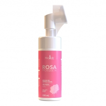 MOUSSE DE LIMPEZA FACIL ROSA MOSQUETA 150ML MARY LIFE