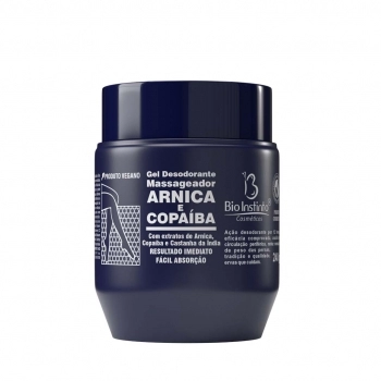 GEL MASSAGEADOR ARNICA E COPAIBA 200G BIO INSTINTO