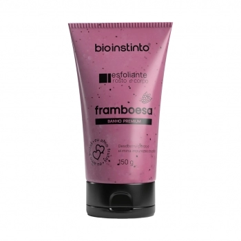 ESFOLIANTE ROSTO E CORPO FRAMBOESA 150G BIO INSTINTO