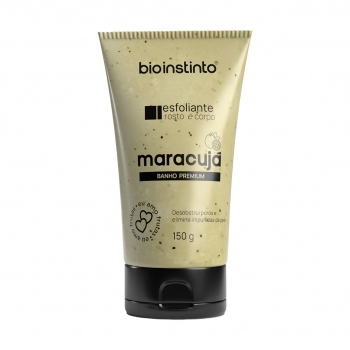 ESFOLIANTE ROSTO E CORPO MARACUJA 150G BIO INSTINTO
