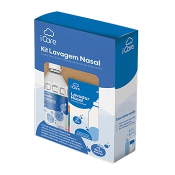 KIT LAVAGEM NASAL ICARE