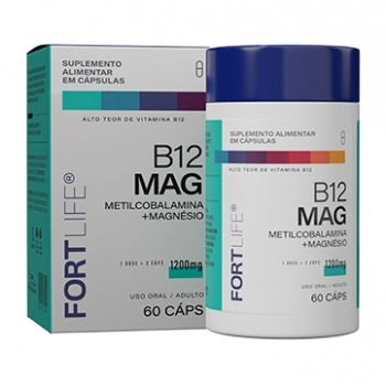 B12 MAG 1200MG C/60 CAPS FORTLIFE