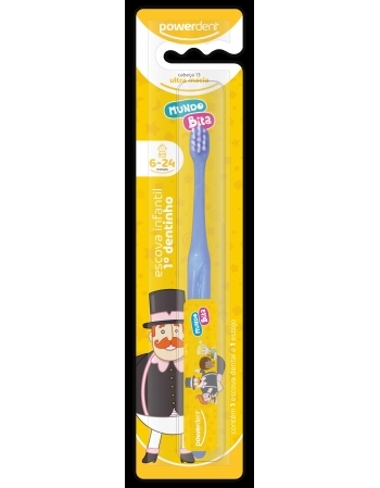 ESCOVA 1 DENTINHO MUNDO BITA R1804/ POWERDENT