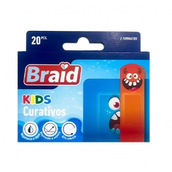 CURATIVOS KIDS FUNNY FACE (2 FORMATOS) 20UN