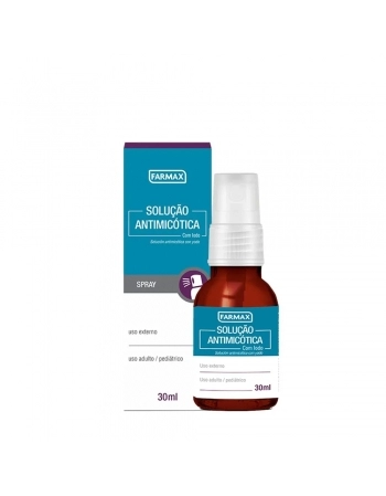 SOLUCAO ANTIMICOTICA COM IODO FARMAX 30ML FARMAX