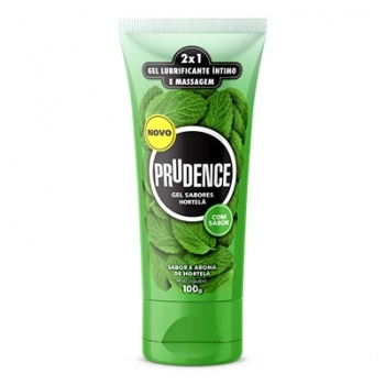 GEL LUBRIFICANTE HORTELA 100G PRUDENCE